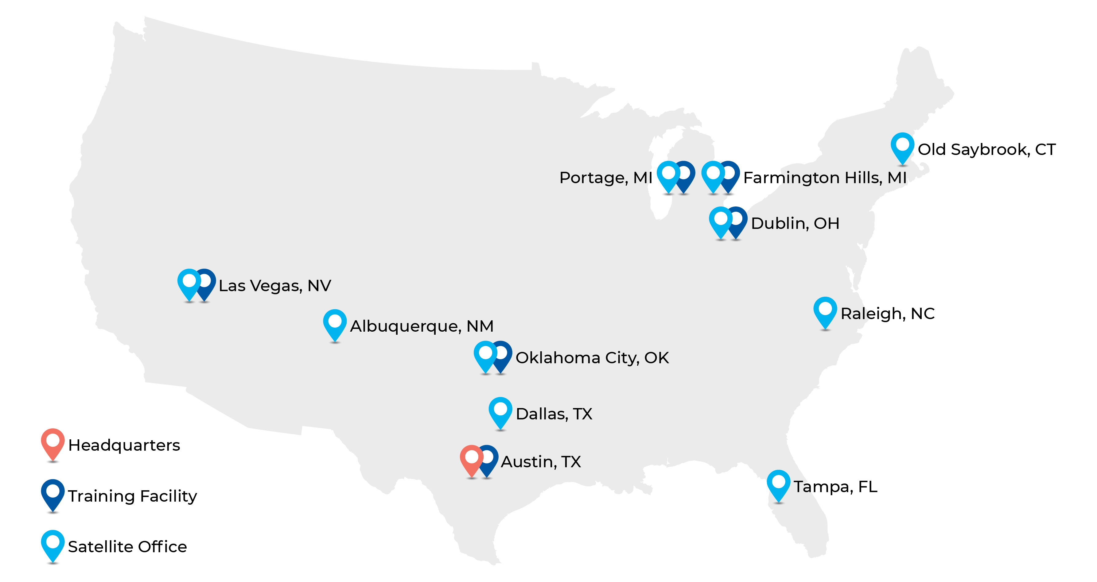 iA American's Training Locations iA American's Training Locations