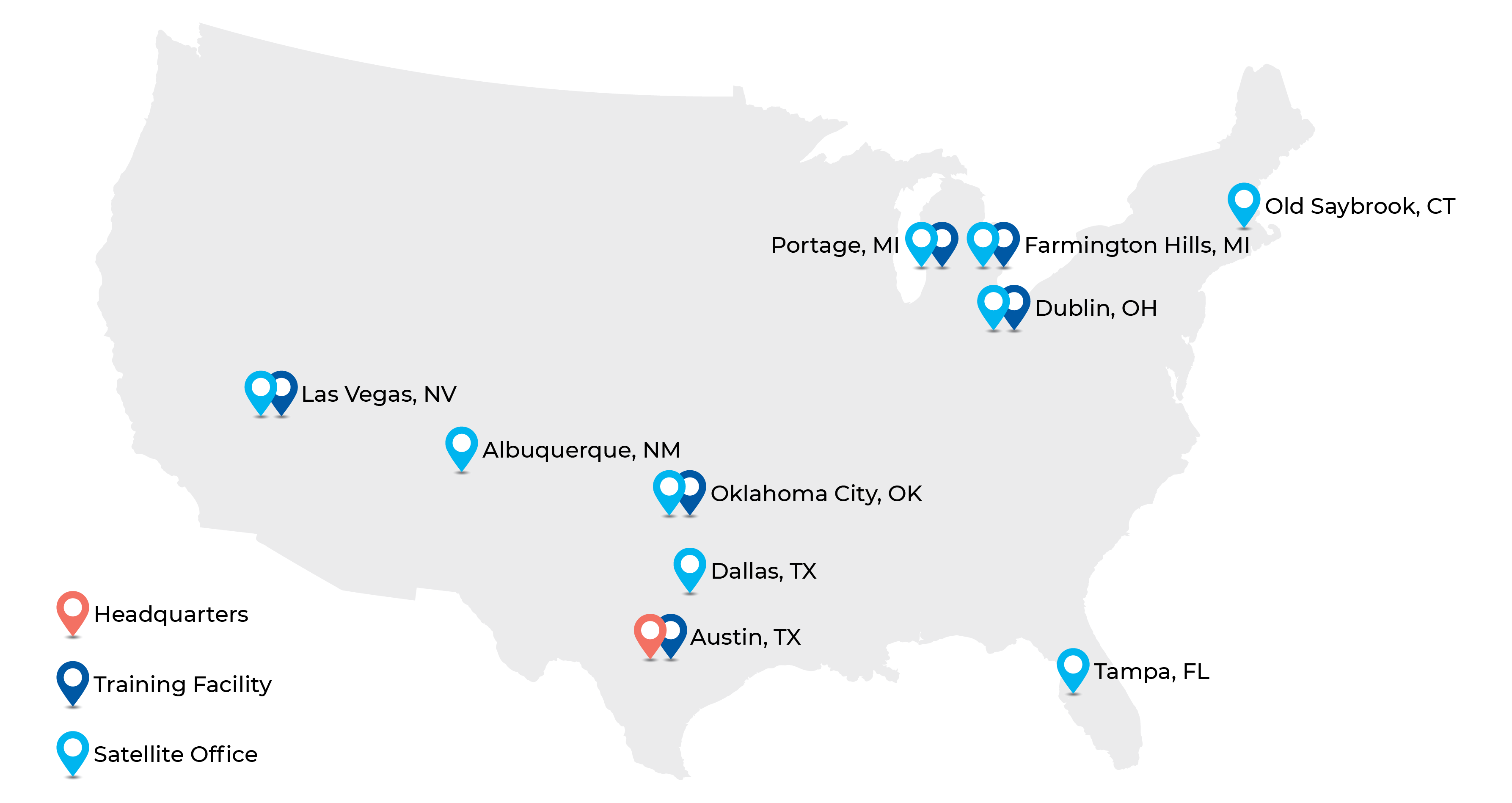 iA American's Training Locations