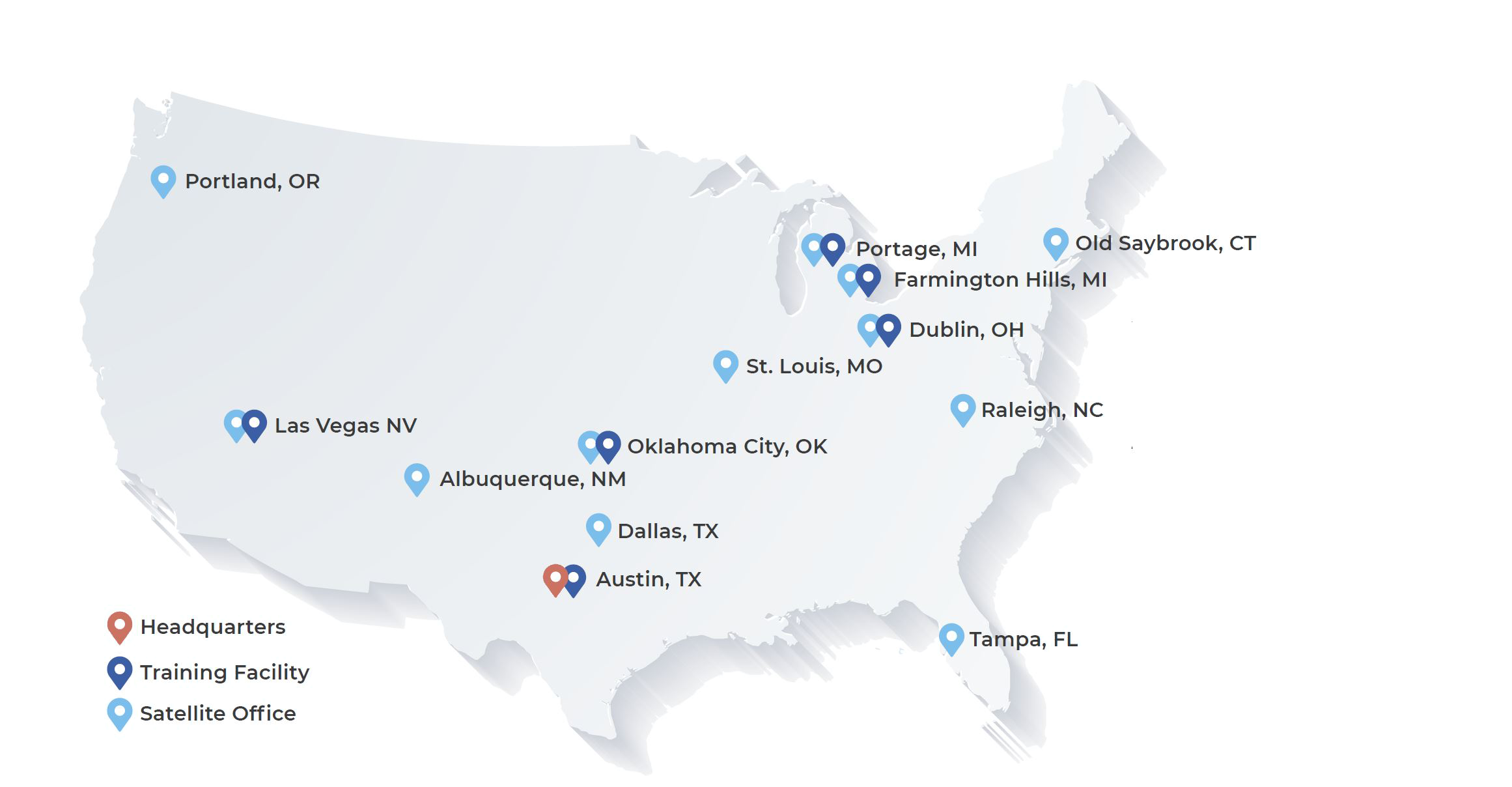 iA American's Training Locations iA American's Training Locations